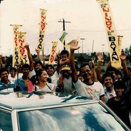 [FALSE] Bayaran ang mga taong lumahok sa EDSA People Power Revolution noong 1986